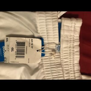 Men’s 4x Adidas joggers white